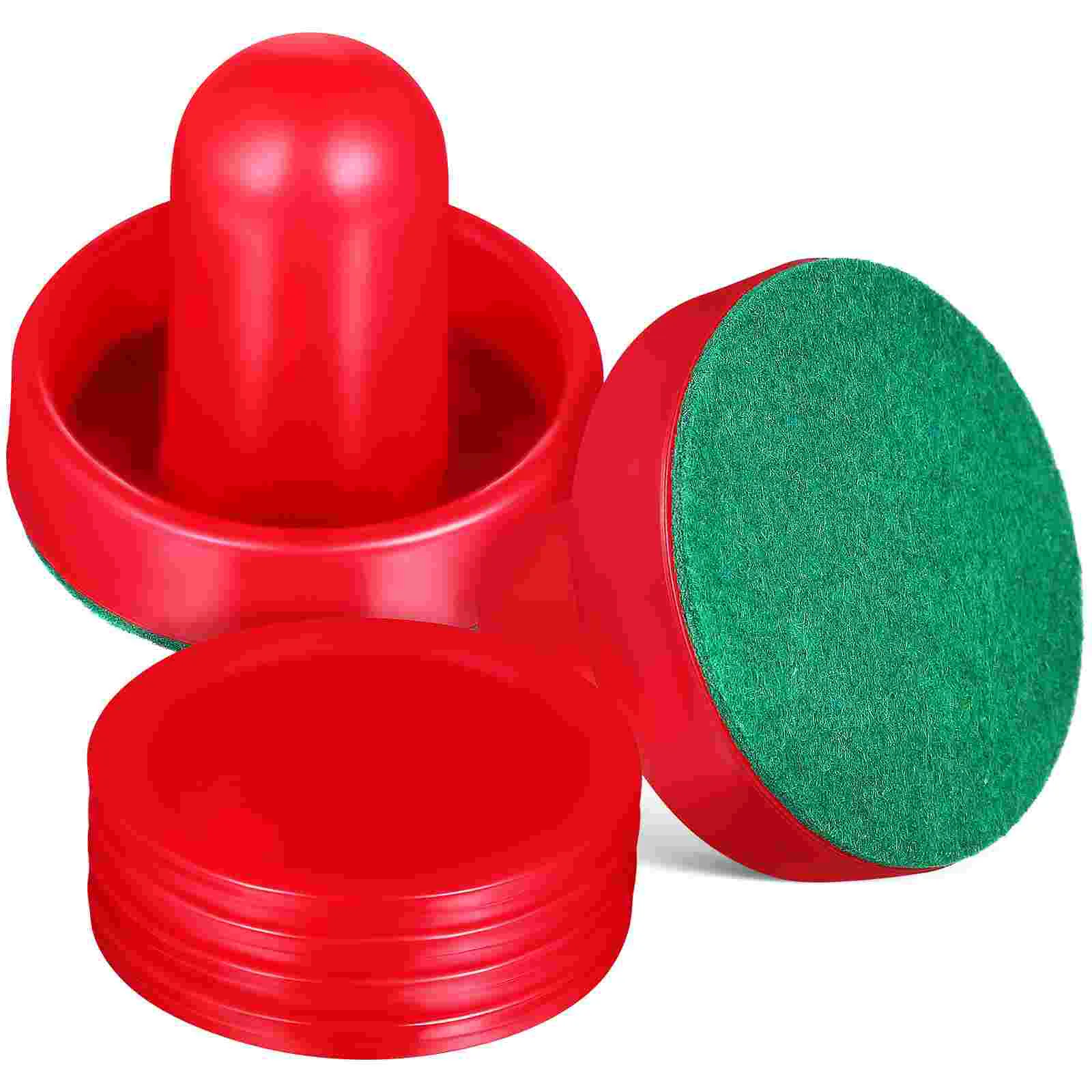 

Air Hockey Slider Pusher Table Accessories for Pucks Game Tables and Paddles Plastic