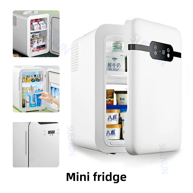 Mini Refrigerator Small Household Dormitory Car mounted Refrigerator Mini Student Refrigeration Single person Small Freezer