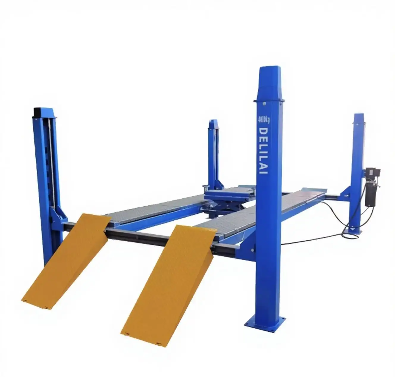 4 Ton Electric Hydraulic Four-Post Alignment Lift For Body Shop And Home Garage CE Certified LY