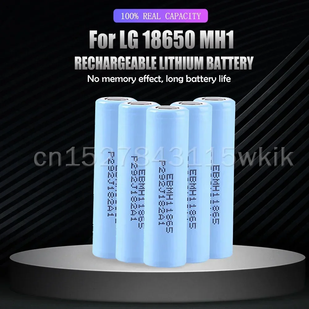 1-10PCS Original 18650 MH1 3.7V 3200mah INR18650 Lithium Rechargeable Battery 10A Discharge For Electric Car Tools Flashlight