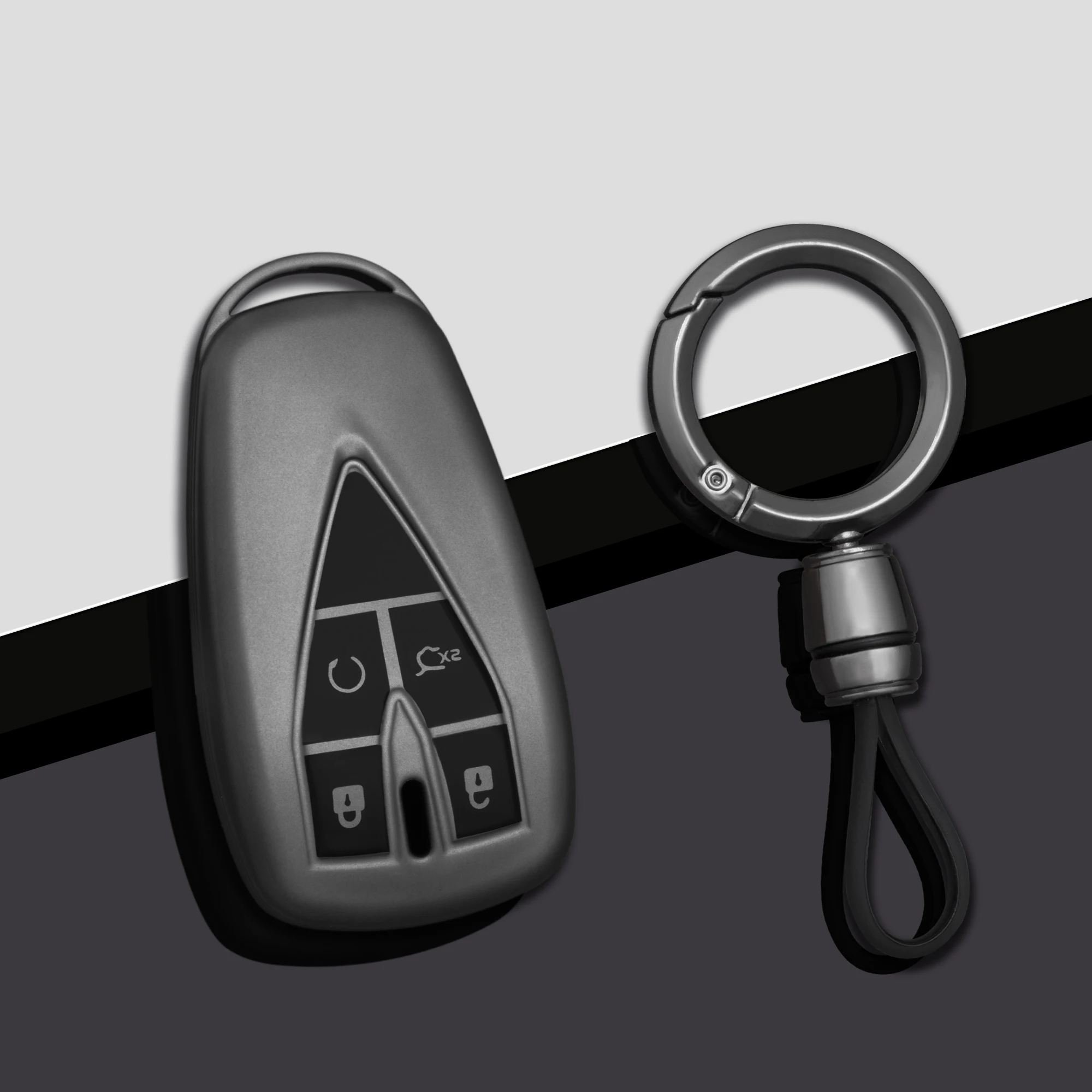 Car Key Case Cover For Changan UNIK CS35PLUS CS55 plus CS75 plus Oshan X7 X5 Keychain Protective Cover Holder Accessories