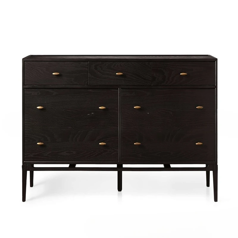 

Nordic modern household solid wood chest of drawers