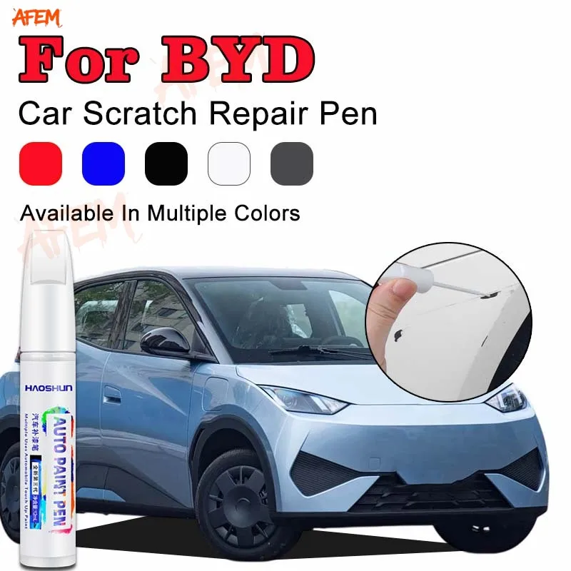 For BYD Atto 3 2022-2025 D40 Paint Touch Up Pen Kit - Scratch Repair Car Scratch Remover with Brush DIY Auto Accessories