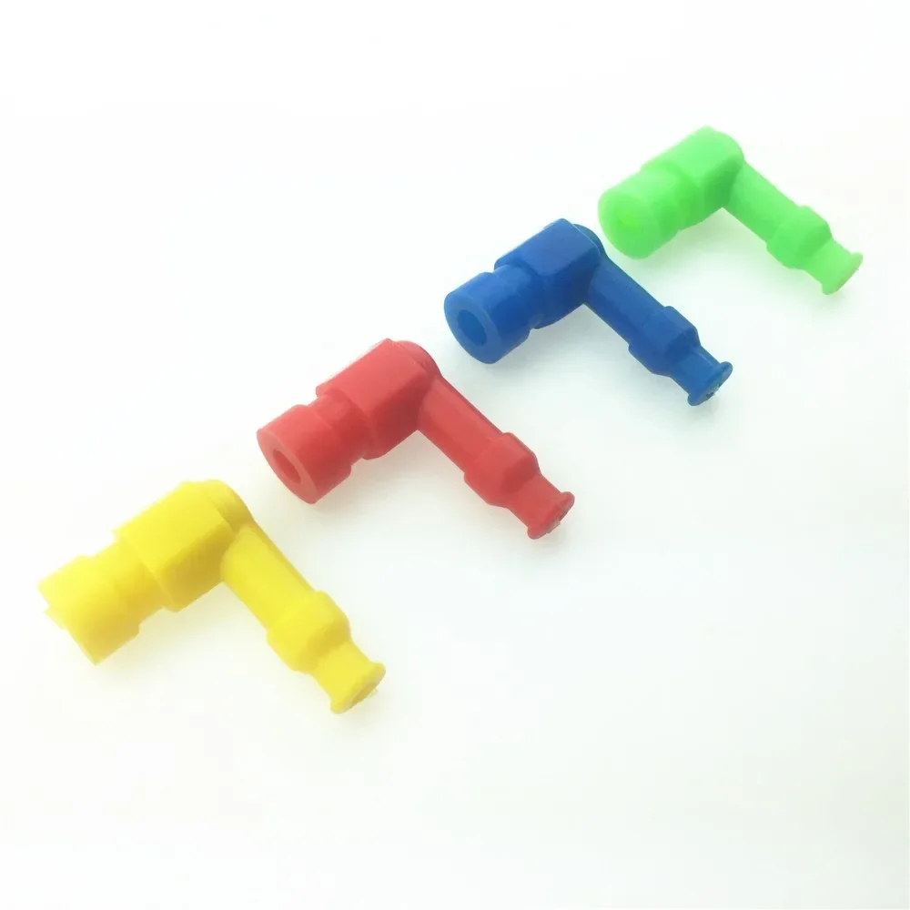 STARPAD For 70 100 110 125 150 Motorcycle Accessories Silicone Spark Plug Cap High Pressure Cap 4pcs