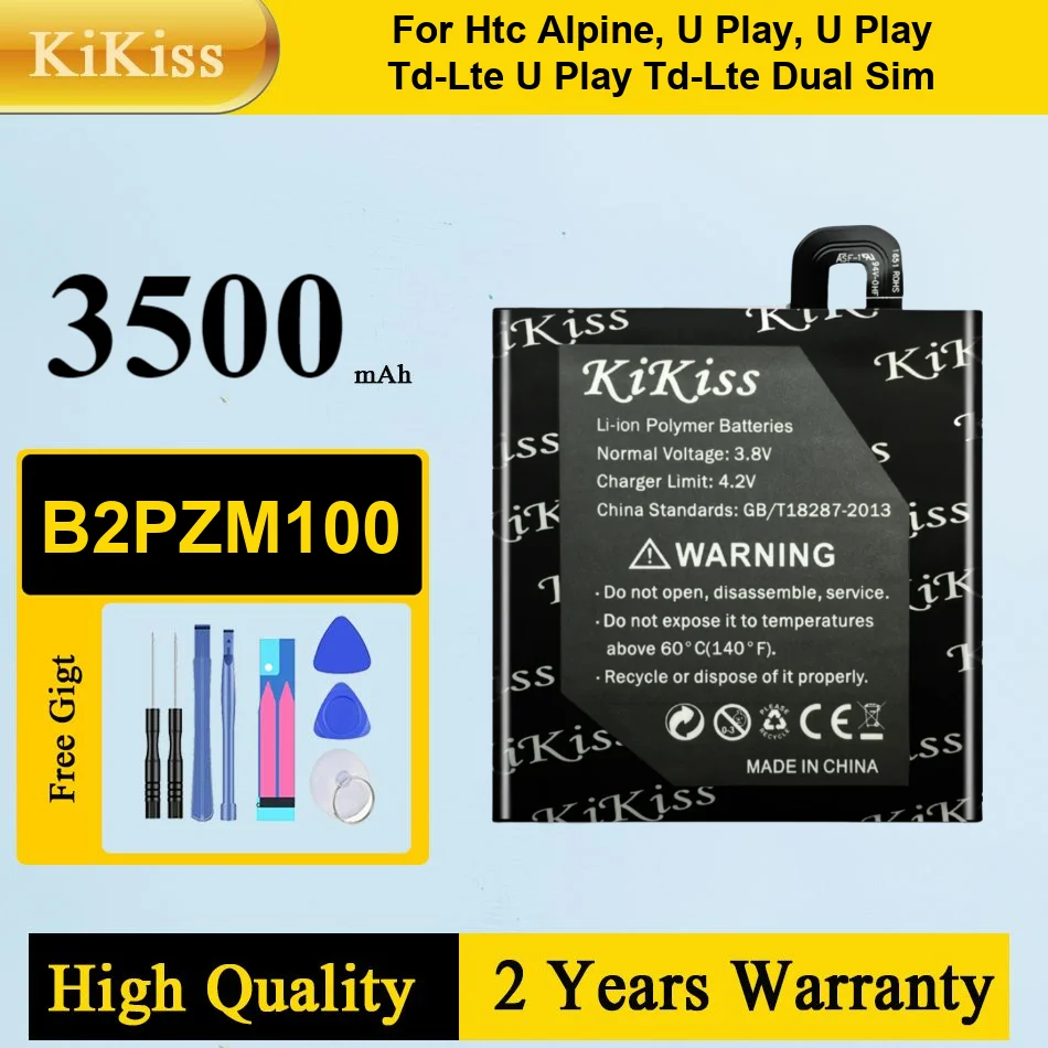 

B2PZM100 Li-ion Battery for HTC Alpine, U Play, U Play TD-LTE, U Play TD-LTE Dual SIM
