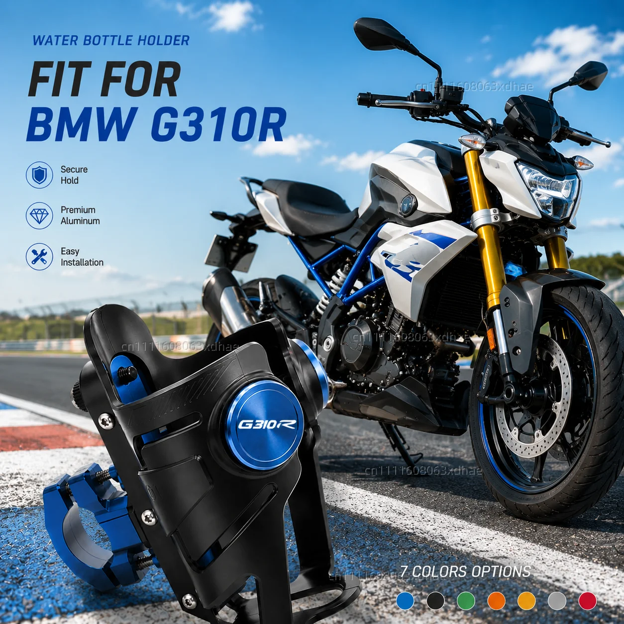 

Motorcycle Water Bottle Holder For BMW G310R 2016 2017 2018 2019 2020 Coffee Beverage Tea Cup Support Modification Accessories