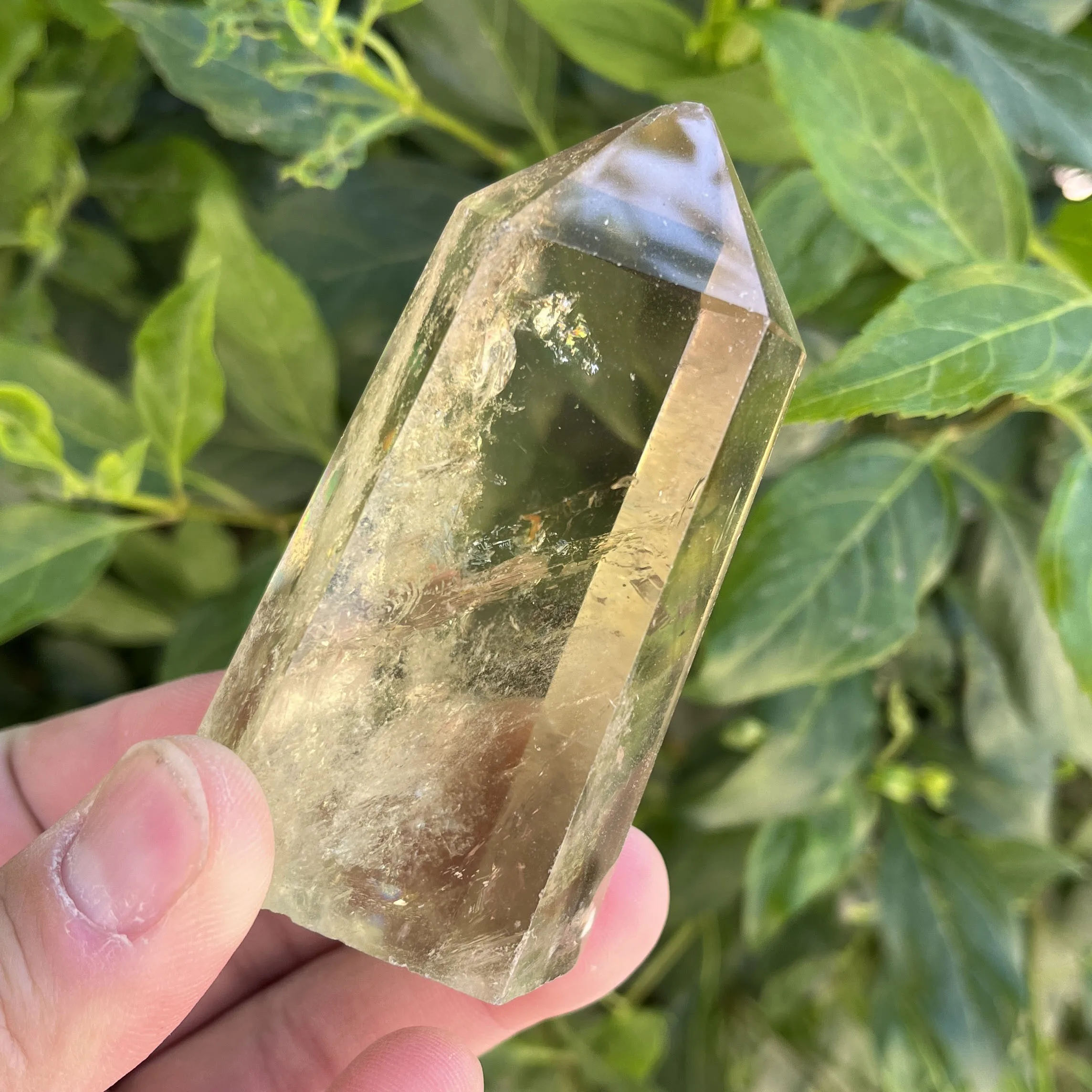 

Natural Crystal Citrine Healing Obelisk Yellow Quartz Rod Beautiful Home Decor Feng Shui Ornament Healing Energy Stone Pyramid