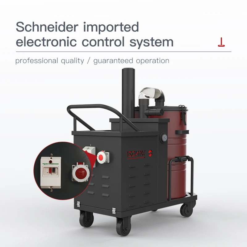 상업용 산업용 헤비 듀티 핸드 헬드 자동 진공 청소기, 고품질 3000 W, 4000W, 80L