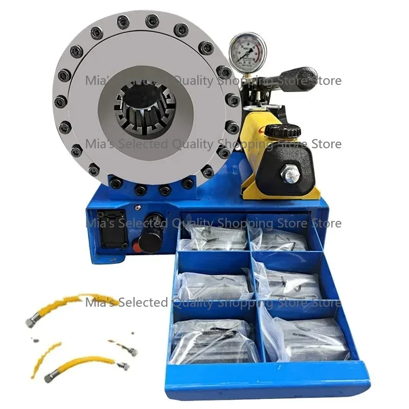 

Power Style Hose Electric Crimping Machine International Standard Pipe Pressing Hydraulic Hose Crimper Machine