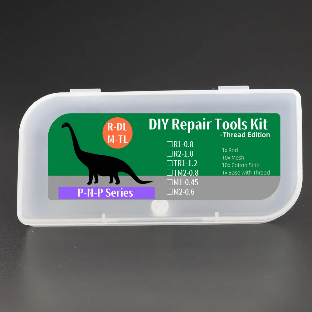 Kit de ferramentas de reparo P N P V M 1-6/TM2 Base de parafuso Acessórios para injetor de controle de injetor de combustível