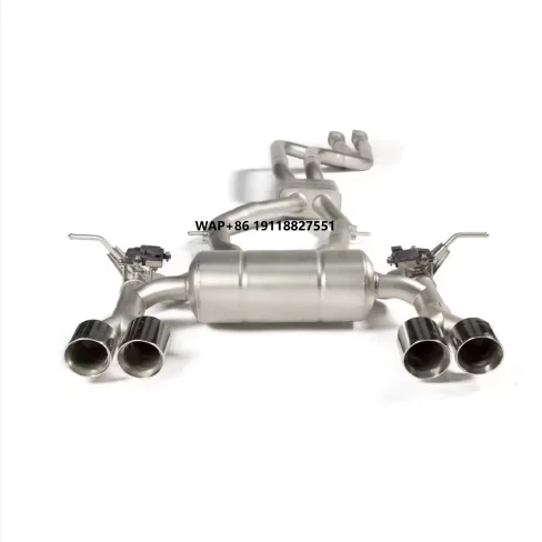 S304 Stainless SteelTitanium Catback Exhaust Pipe Valvetronic Exhaust System for  M3 M4 F80 F82 3.0T Premium Performance