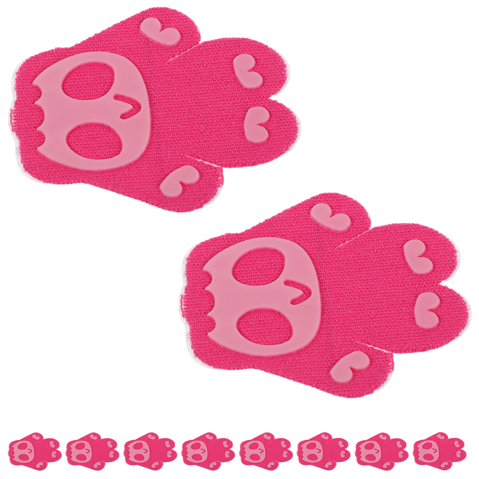 

40 шт. Накладки на лапы для собак, противоскользящие, для твердых полов, для улицы, защитные, для пожилых собак, наклейки-фиксаторы для лап