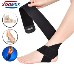 XQQMXX-Envoltórios ultrafinos de tornozelo elásticos, cinta de tornozelo ajustável, suporte para corrida, futebol, basquete, tênis, esportes, 1pc