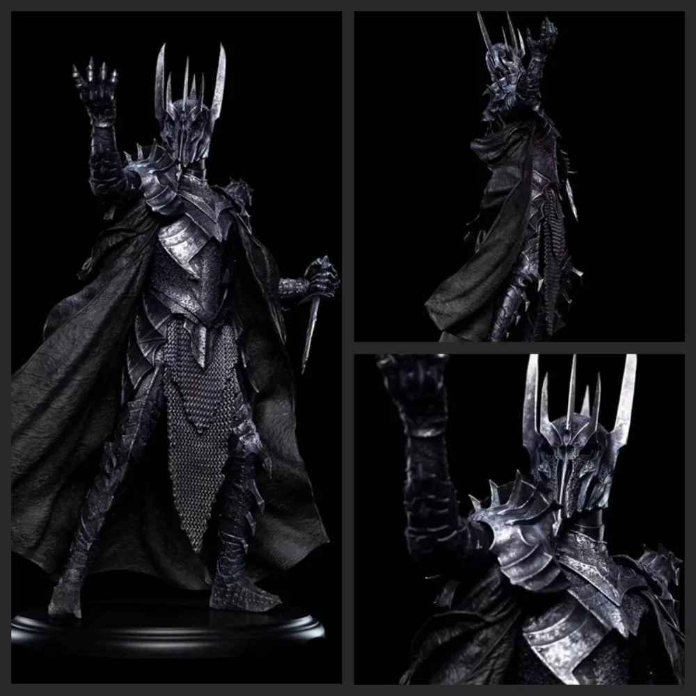 

21cm Witch King Sauron Middle Earth Medieval Knight Movies TV Peripheral PVC Action Figure Desktop Ornament Model Crafts Gifts