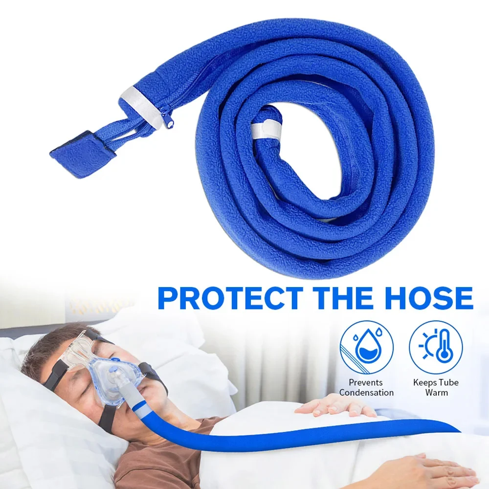 Cubierta  tubo  manguera CPAP, mangueras CPAP, envoltura  tubo con cremallera, Protector  tubo, cojín, accesorio CPAP, p