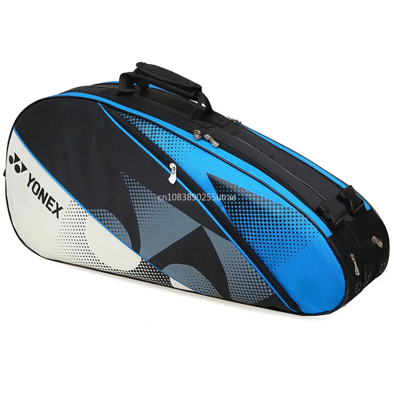 Yonex genuíno profissional yonex badminton saco unisex mochila esportiva com compartimento de sapato segurar a maioria dos acessórios badminton