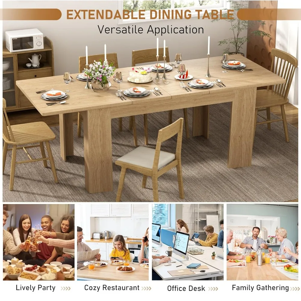 #19 Cheap Extendable Dining Tables Worth Buying