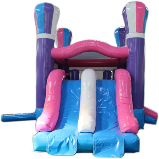 20' Pink Balloon Combination Bouncer and Slide