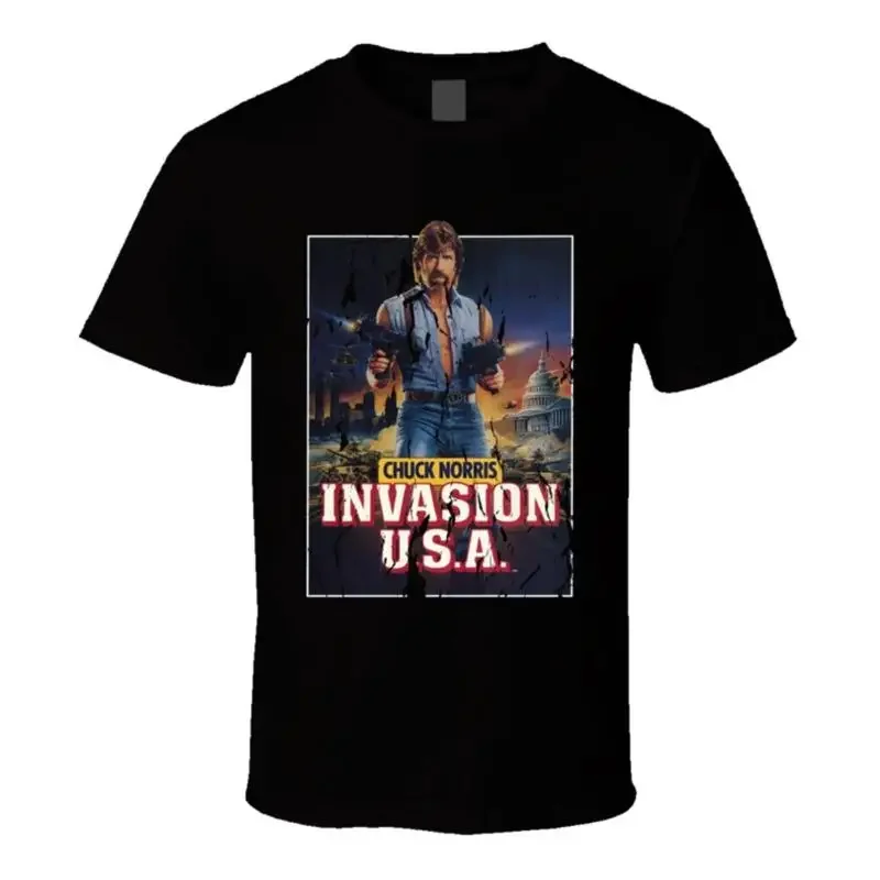 Chuck Norris Invasion Usa 80S Action Movie T Shirt