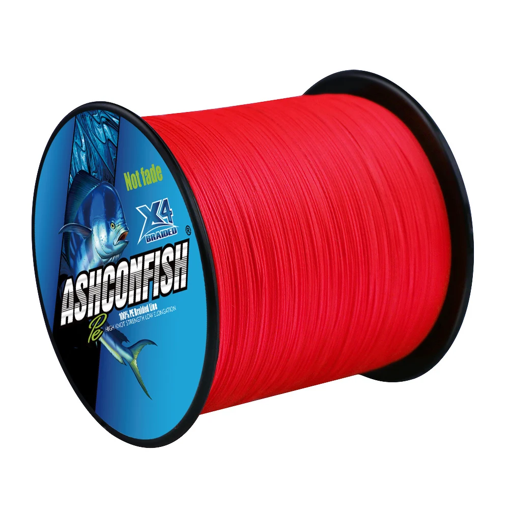 4 Strands thread saltwater line wire 500M 1000M  2 4 6 8 80 100LBS color not faded braided line fishing 0.06 0.08 0.1 0.3 0.55mm