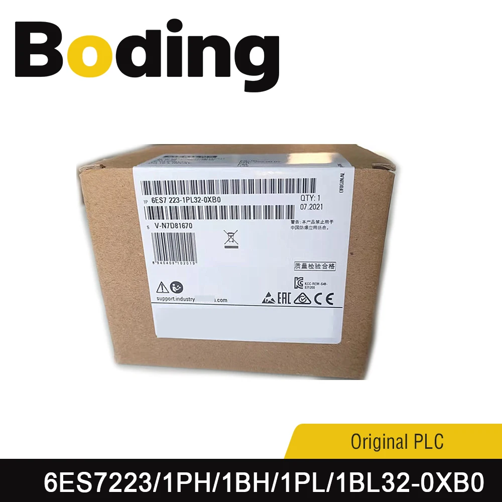 

Boding Original PLC 6ES7223-1BH32-0XB0 6ES7223-1BL32-0XB0 6ES7223-1PH32-0XB0 6ES7223-1PL32-0XB0 6ES7223-1QH32-0XB0 6ES7223-1QH32