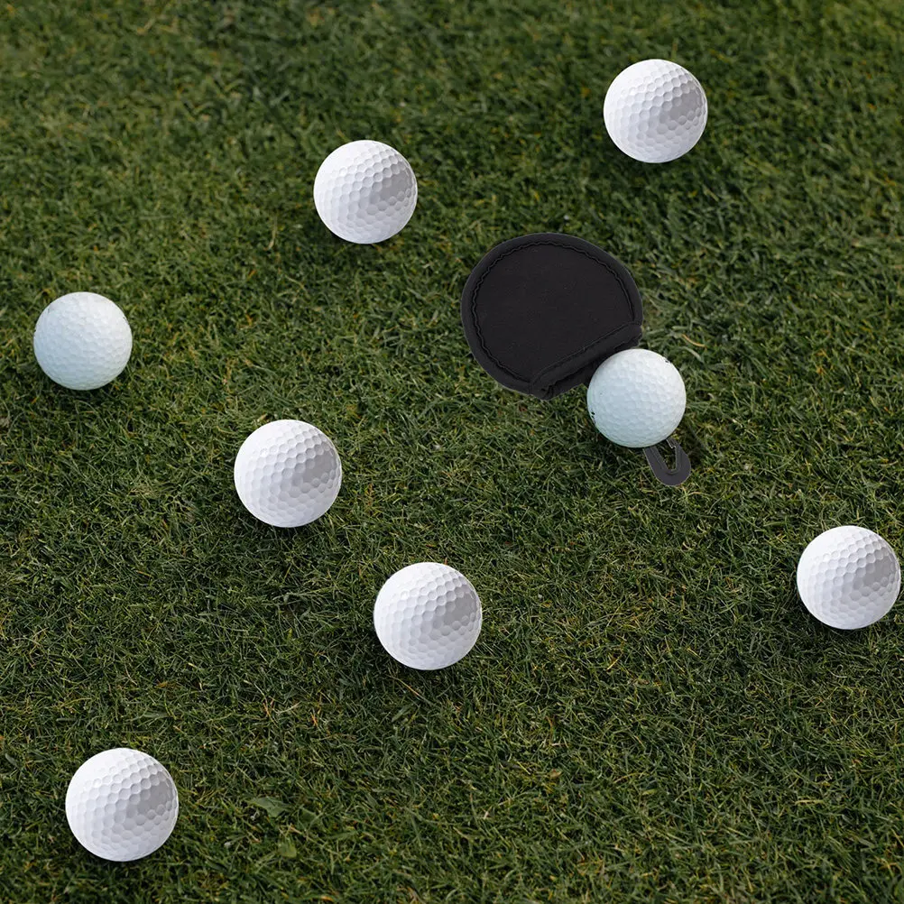 

2Pcs Golf Ball Cleaning Bags Multi-Directional Wipe Pouches Smooth Interior Safe Ball Protection Must-Have Golf Accessory Set