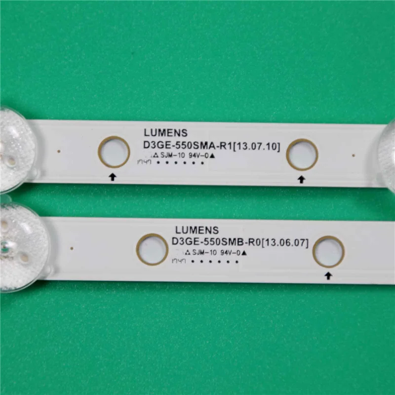 TV LED Array Bars D3GE-550SMA(B)-R1 Backlight Strip 2013SVS55_3228N1_B2_L07/R07_REV1.7 LM41-00001P(N)  Lanes Tapes BN96-28772A
