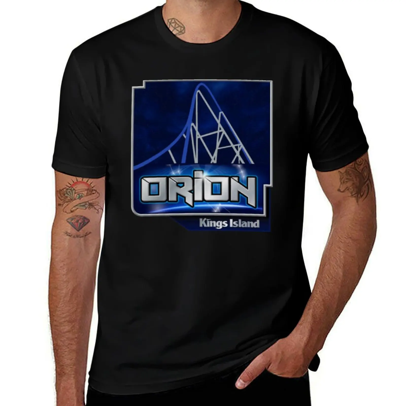 Kings Island Orion Design T-Shirt cute tops aesthetic clothes graphic t shirt vintage mens big and tall t shirts