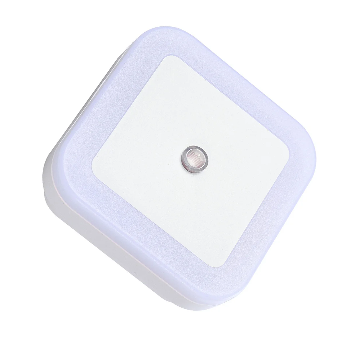 2 шт. светодиодная ночная вилка с автоматическим включением и выключением света, контрольная лампа для спальни, детской комнаты, прихожей, лестницы, датчик света от сумерения до рассвета, белый цвет