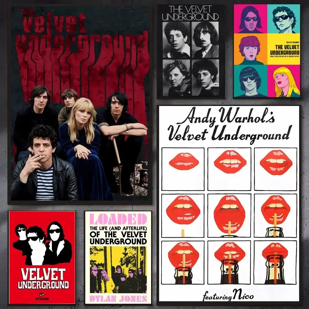 Influential band The Velvet Underground Poster Wall Ornament Home Decor Young Decor Fans