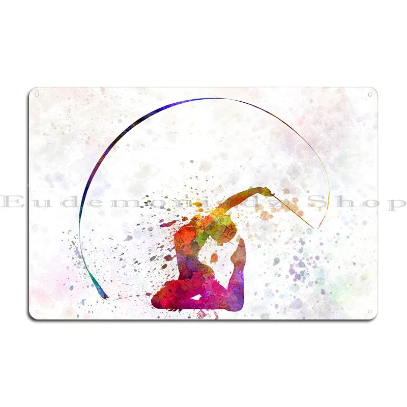 Rhythmic Gymnastics Metal Plaque Poster Painting Wall Cave Pub Character Classic Tin Sign Poster