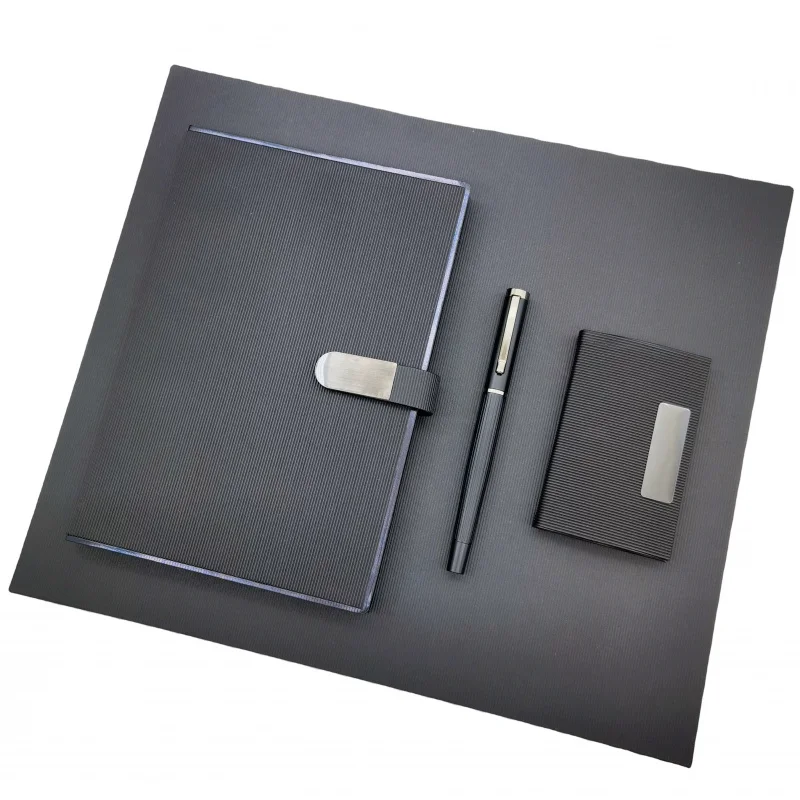 

2025customized.Customized notebook and stylus pen and card holder set Marketing Promotional 231013