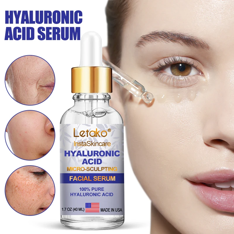 

Hyaluronic Acid Anti-wrinkle Serum for Face, Anti-aging, Firming, Lightening Fine Lines, Moisturizing Skin Care Essence