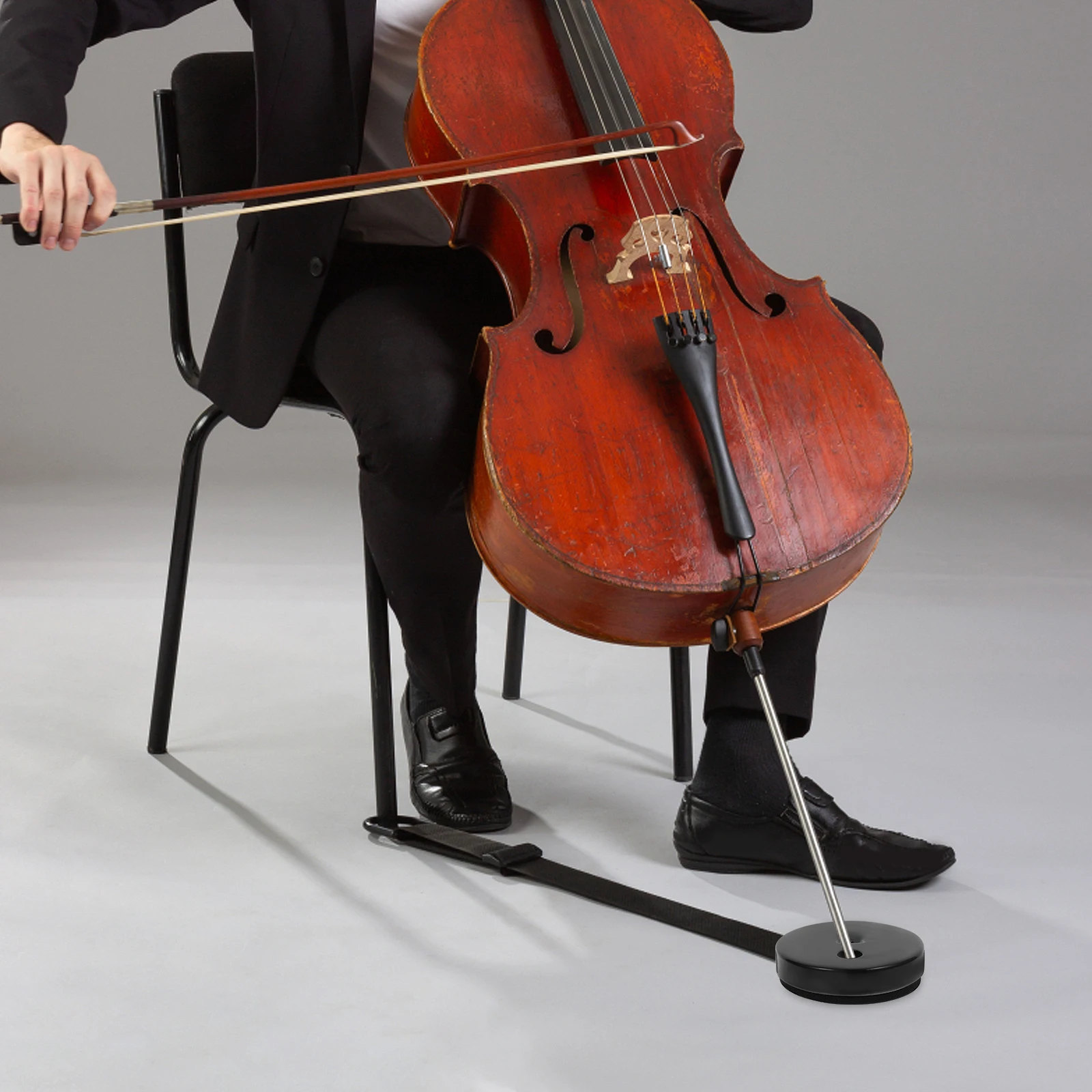 

1Set Cellist Non-Slip Mat Practical Durable Cello Anti-Skid Pad Endpin Stopper Lightweight Floor Protector Cello Non-Slip Mat