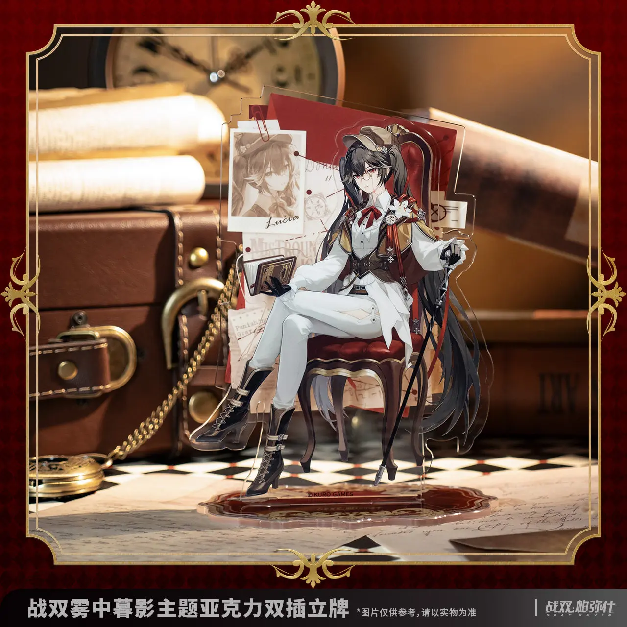 In Stock Original GRAY RAVEN:PUNISHING Lee Lucia Liv Acrylic    Stand Desktop Ornaments Doll Accessories Anime Figure Game Toy - view 2