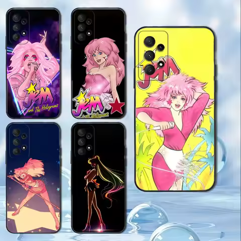 J-Jem And The Holograms Phone Case For Samsung Galaxy A13,A21s,A22,A31,A32,A52,A53,A71,A80, Soft Black Cover
