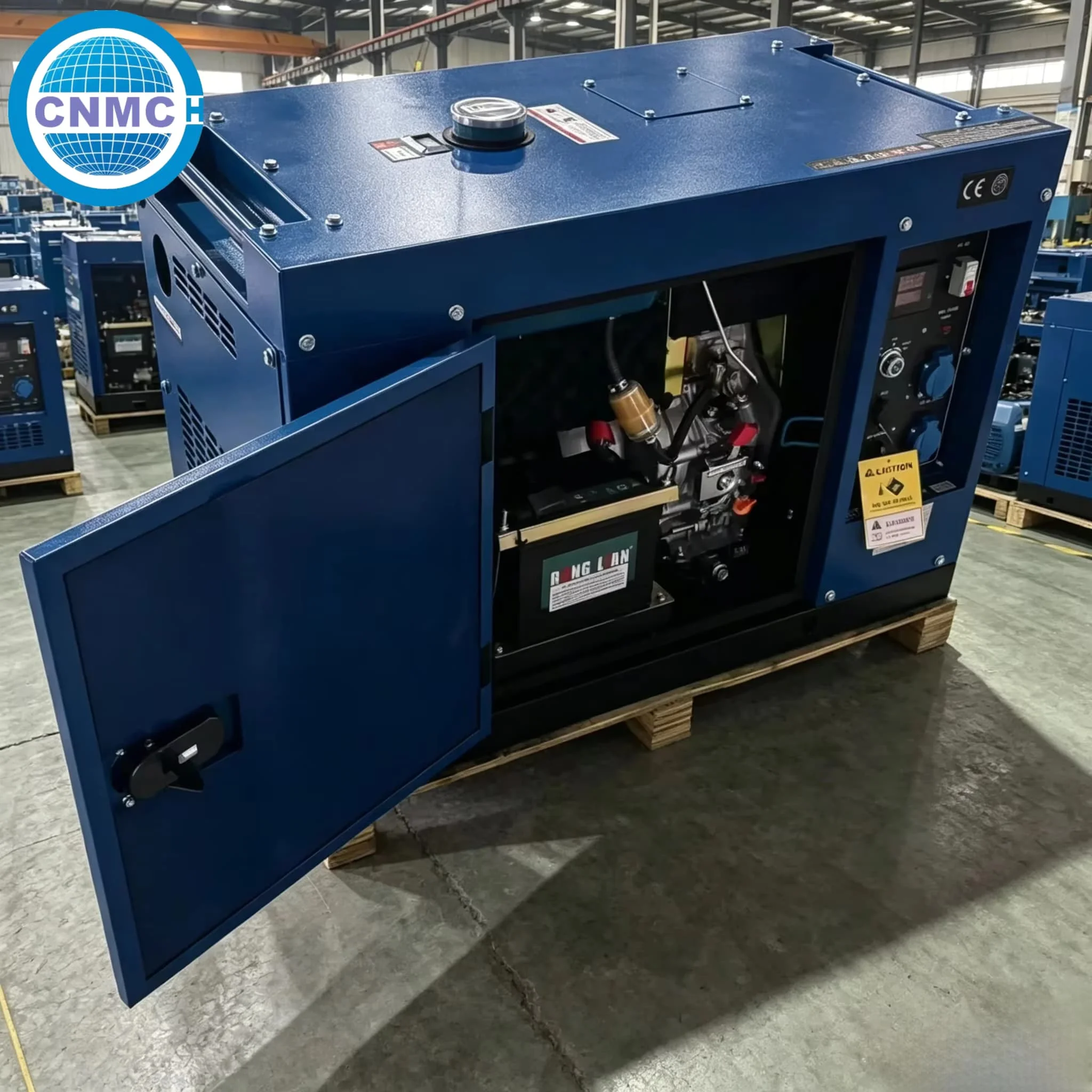 CNMC silent diesel generators 3KW 5KW 7KW 9KW electricity generator 60HZ generators for electricity CE Certified Factory Use
