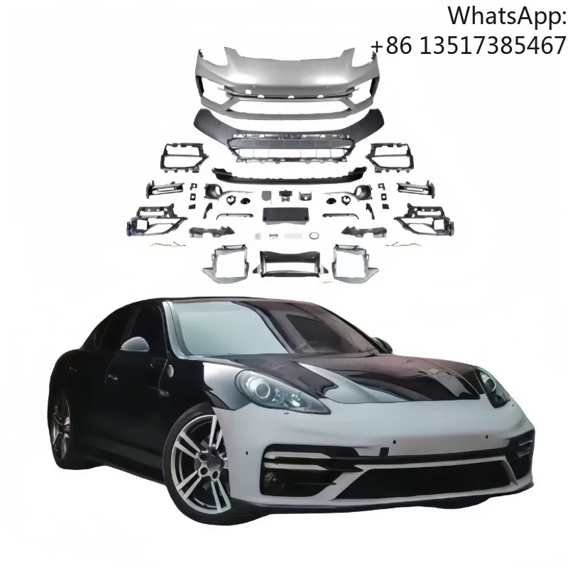 

For Porsche Panamera 2009-2013 Upgraded New Front Bumper for 970.1 Model