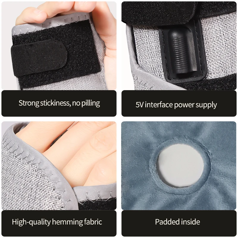 Masseur de poignet chauffant, thérapie à la lumière rouge, étanchéité réglable, Support d'entorse du poignet, immobilisation du canal carpien, soulagement de la Fatigue