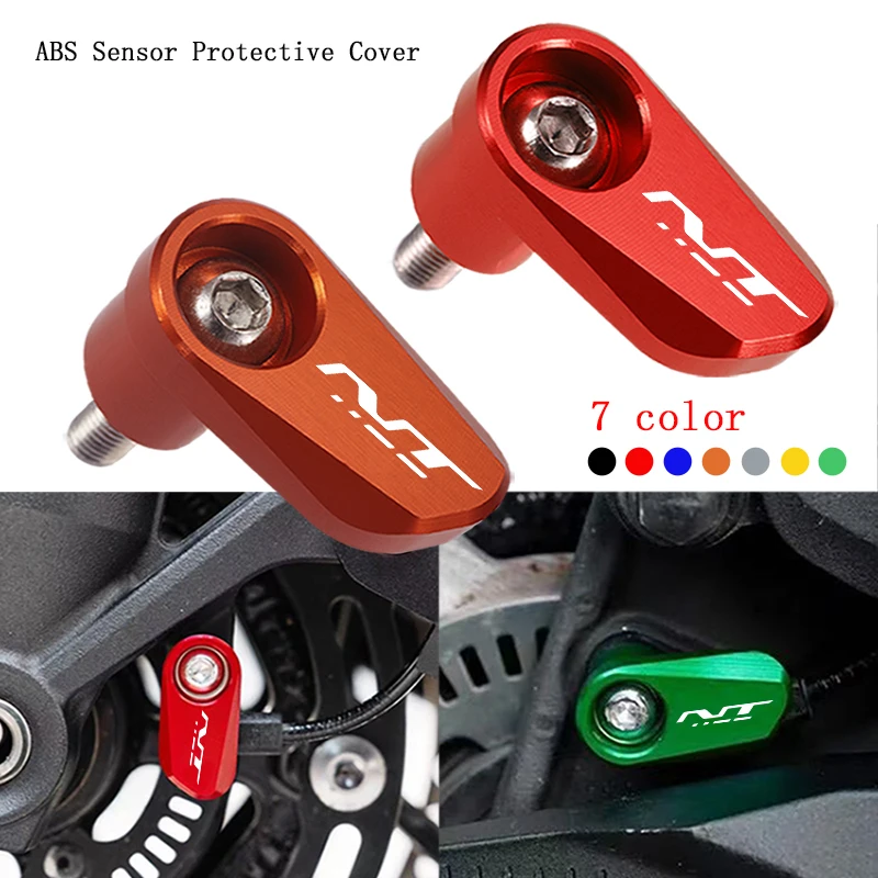 

Motorcycle CNC Aluminum Front Rear wheel ABS Sensor Guard Protection For HONDA NT1100 NT 1100 nt1100 nt 1100 2021-2023 2024 2025