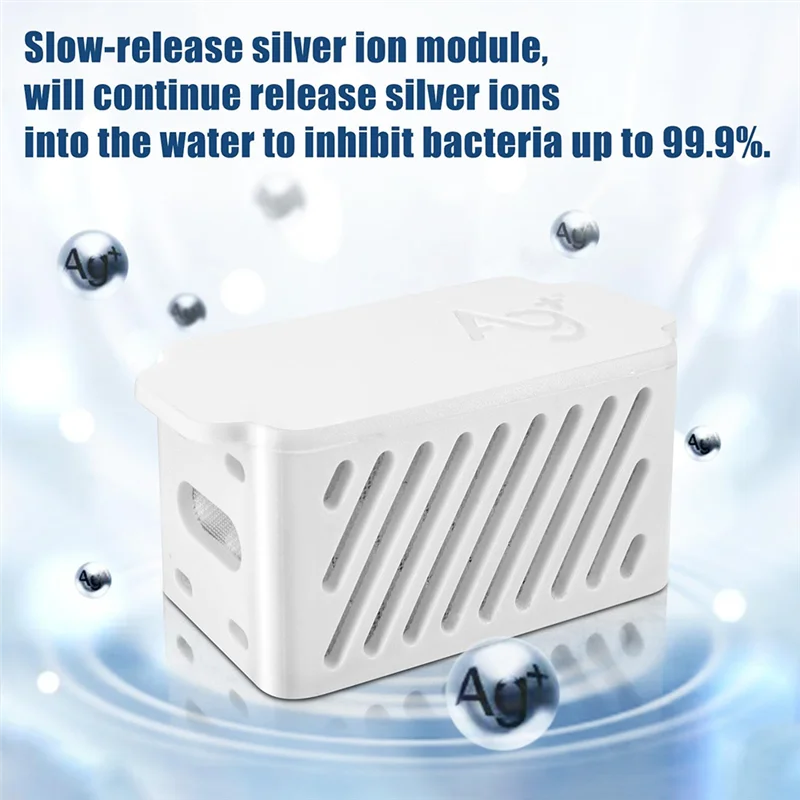 【A28T】Per Roborock Qrevo S/Qrevo Maxv/Qrevo Master/Qrevo Pro/Qrevo Plus Sostituzione accessorio modulo batteriostatico argento