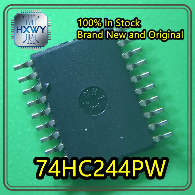 (30 pieces / 100 pieces) Original Genuine 74HC244PW HC244 TSSOP-20 Three-State Output Octal Buffer/Driver Chip New Stock