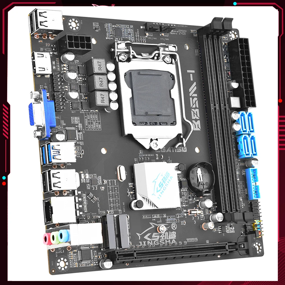 B85 Motherboard Set With Intel LGA 1150 Placa Mae PC Motherboard M.2/SATA3.0/USB3.0 Gigabit Ethernet for 4th Gen Core I7 I5 I3