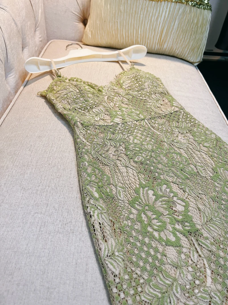 Ele Lav Lace Midi D… - image