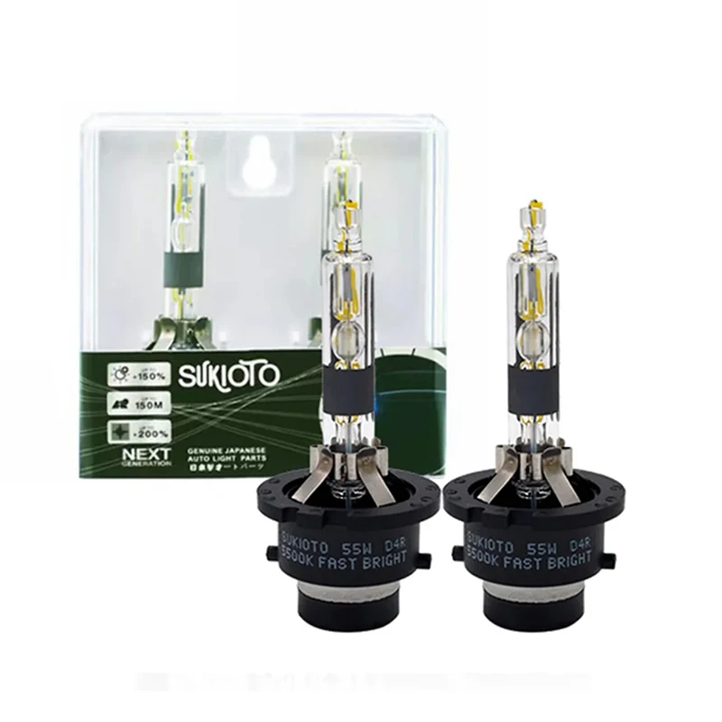 

2 шт. SUKIOTO 55 Вт быстрая яркая ксеноновая лампа D2S D2R D4S D4R HID для автомобильных фар для Acura TL TL-S TSX ZDX RDX для Mazda 6 CX-5 CX-9