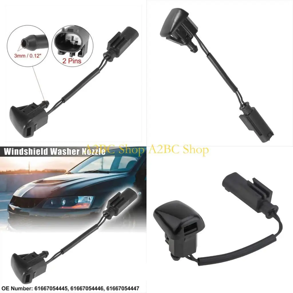 

A2BC 61667054445 Replacement Sprayer Nozzle Auto Accessories Windshield Heated Washer Sprayer Nozzle Jet for E60 E61 E63 E64