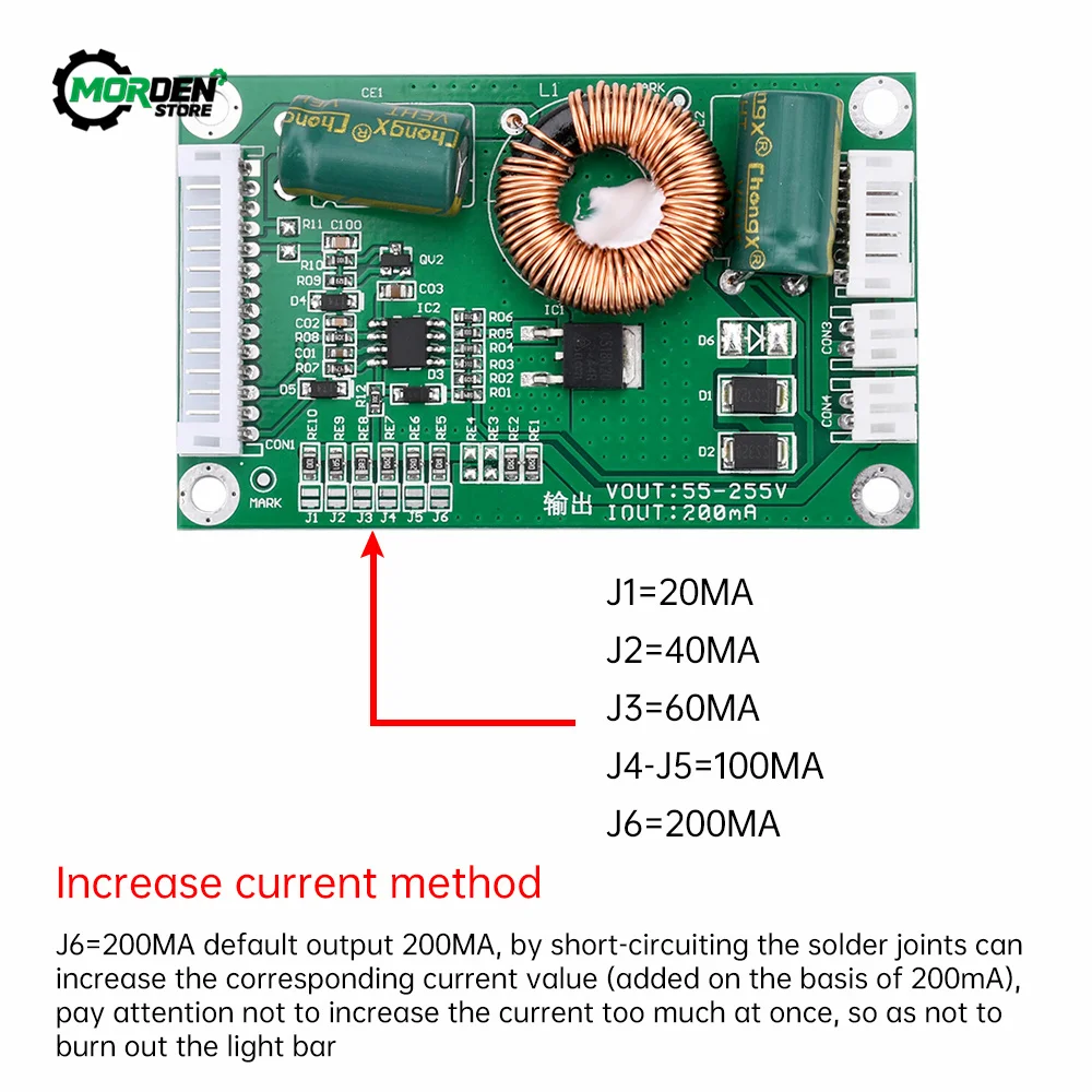 DC40-165V CA-233 32-60 Inch LED TV Backlight Constant Current Booster Board  Power Supply Accessories