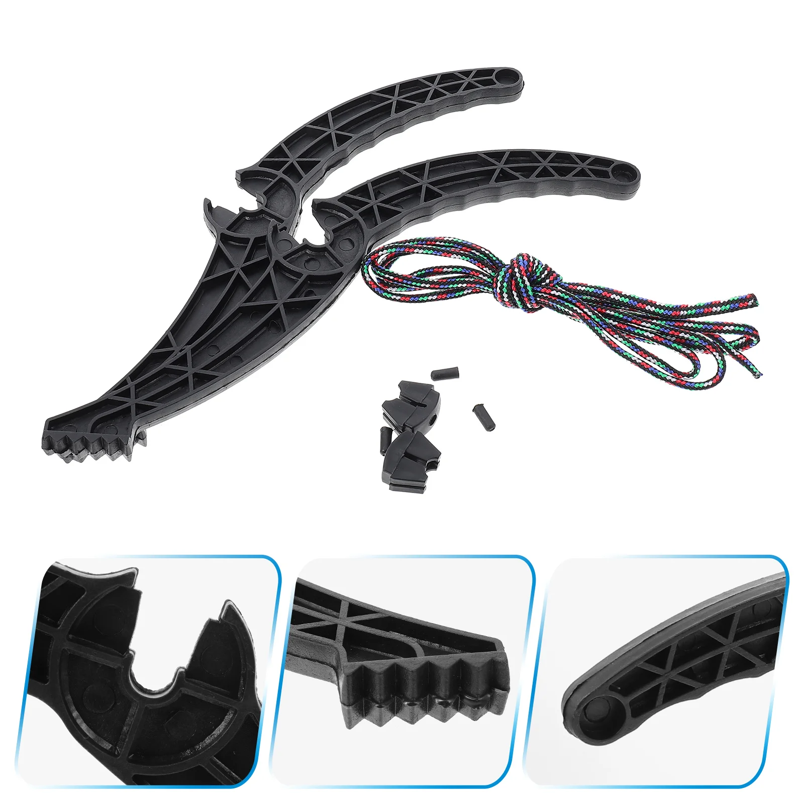 

Ski Board Brake Handle Anti Hand Brake Lever Snowboard Accessory Easy Install Black Man Outdoor Skiing Pads Rope Safe