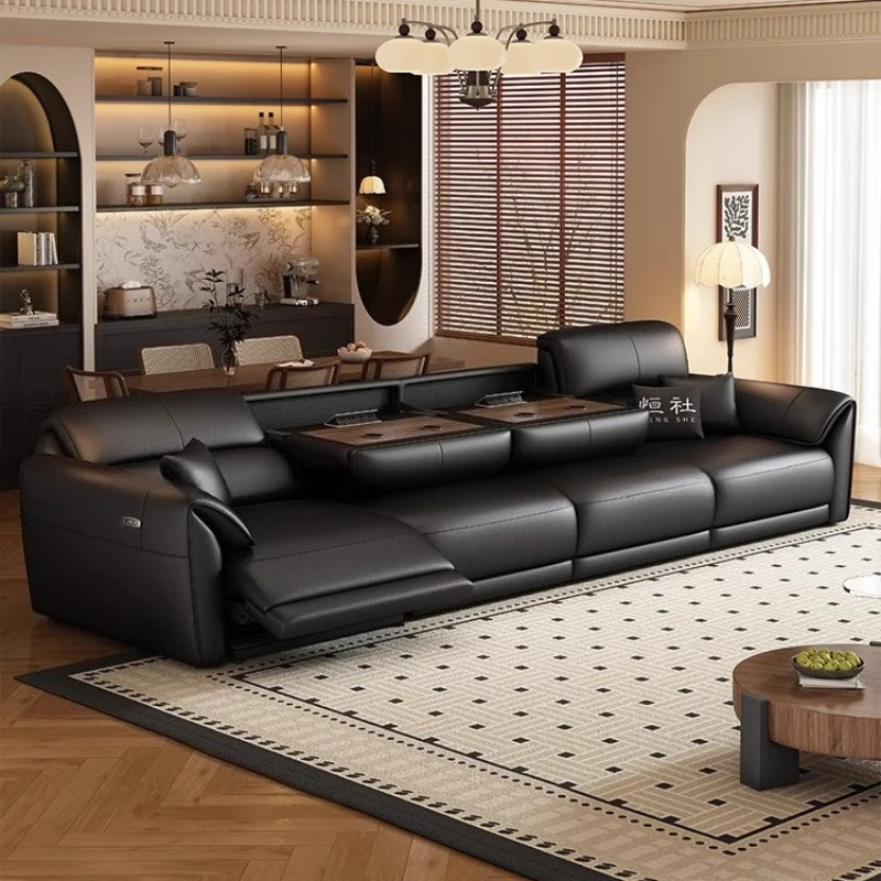 

Italian Black Sofa Designer Creative Living Room Simple Modern Sofas Unusual Comfortable Romantic Sillon Cama Home Furniture