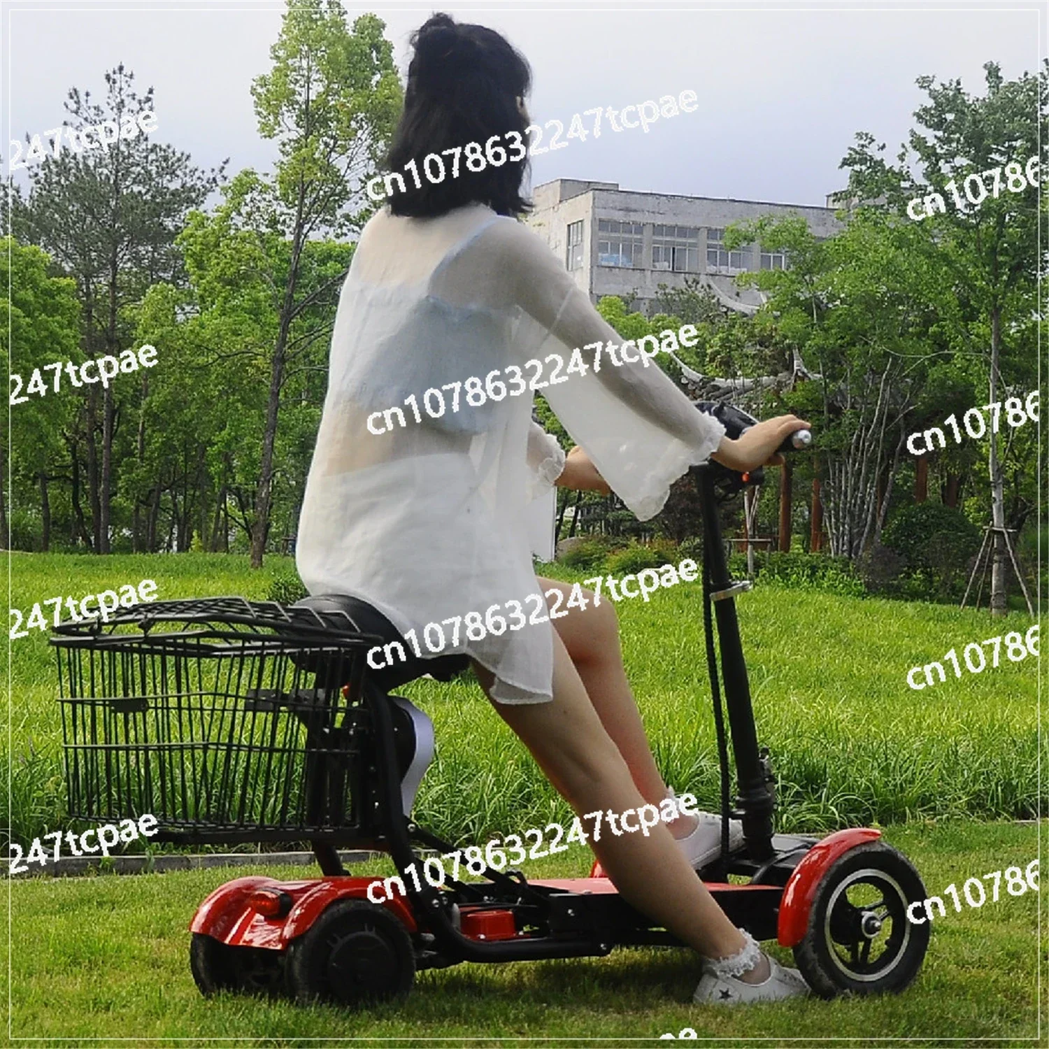 foldable and affordable adult mobility quadricycle scooters for elderly perfect travel transformer 4 wheel electric  scooter